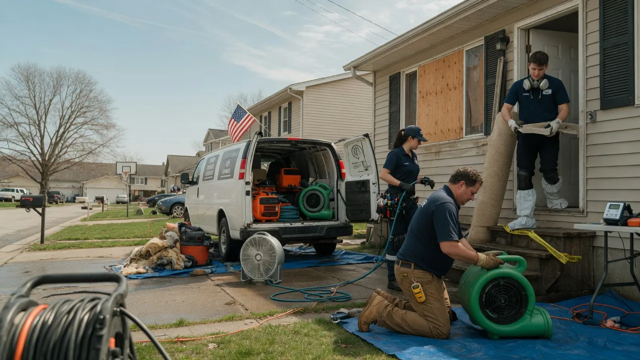 Water Damage Restoration in Kalida, OH near me